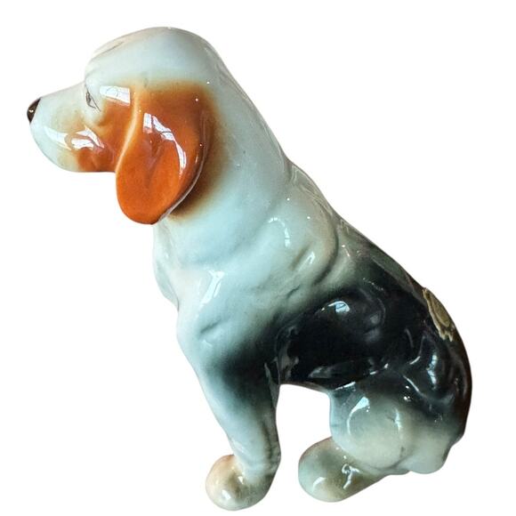 Vintage Bone China Beagle Dog Figurine – Japan – Hand Painted 3” Tall - Picture 6 of 9